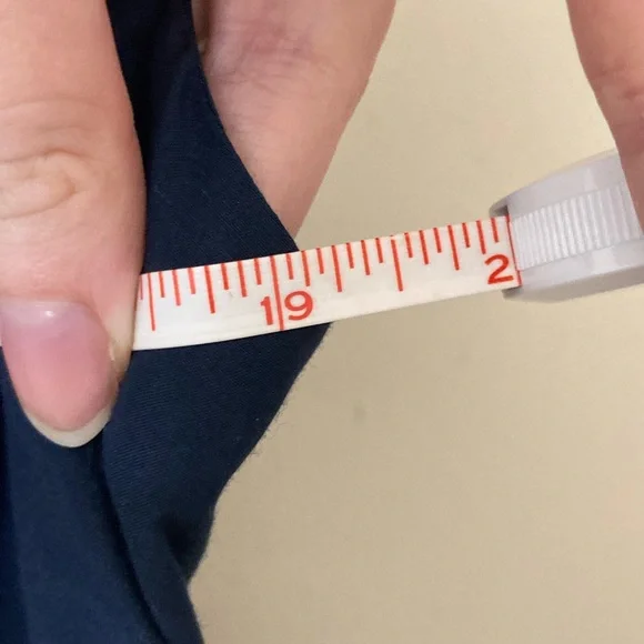 ADAM by Adam Lippes Slate Blue Dress with Pleats and Flair at Waist - Picture 17 of 17